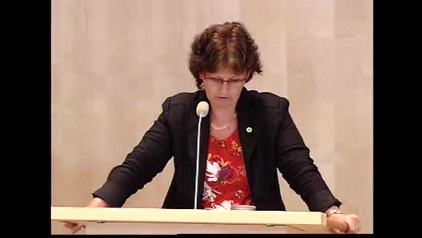 Still from Debatt om förslag: Grönbok om  marknadsbaserade styrmedel för miljöpolitiken och näraliggande politikområden