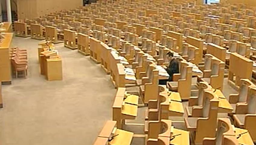 Still from Debatt om förslag: Allmänna motioner om inkomstskatter m.m.