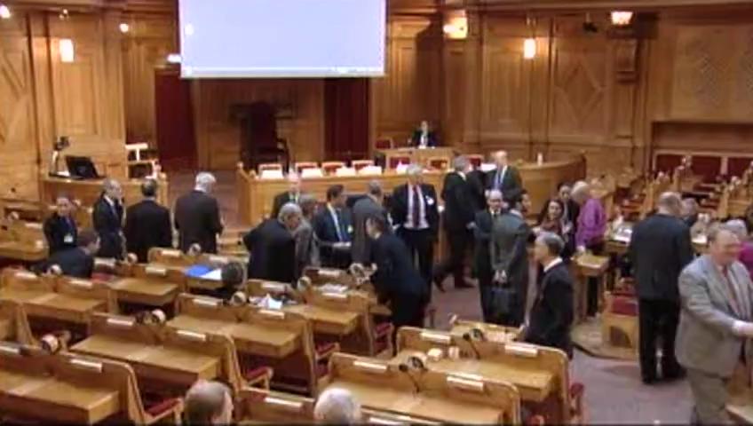 Stillbild från Öppen utfrågning, Krisen i Baltikum