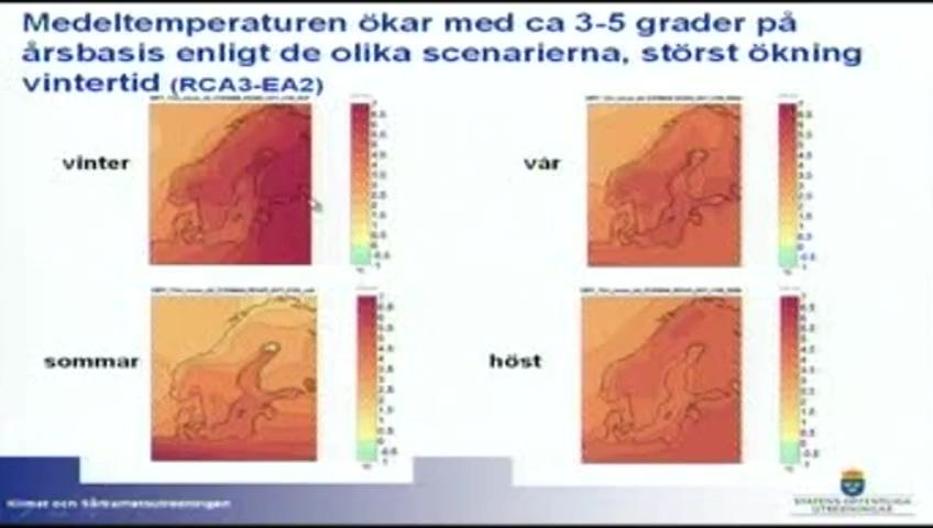 Stillbild från Öppen utfrågning, Anpassning av trafikens infrastruktur när klimatet förändras