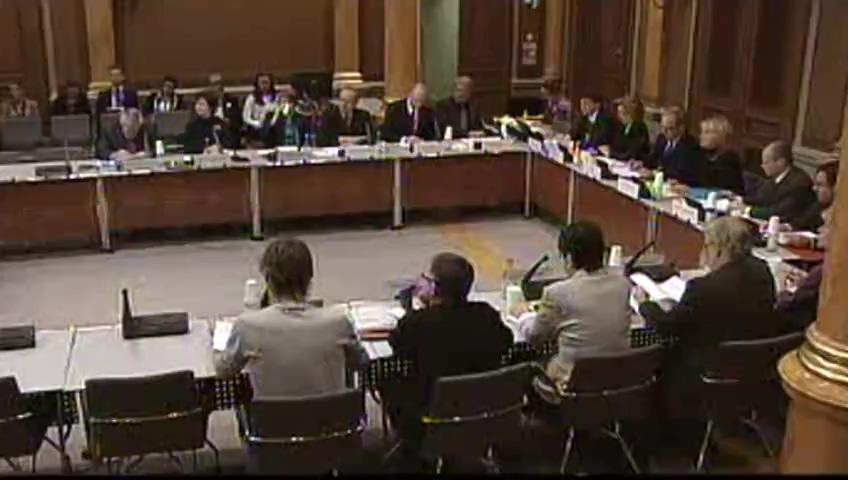 Stillbild från Öppen utfrågning, KU-utfrågningar om granskningsärenden