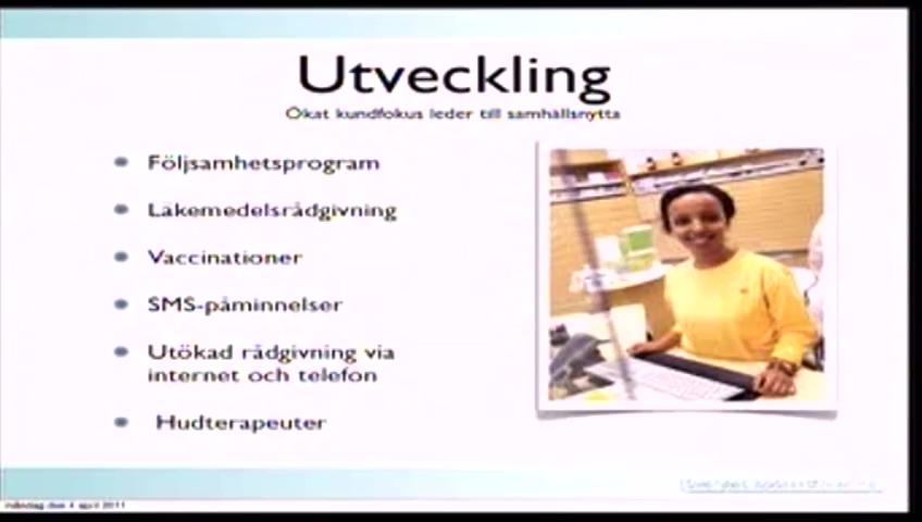 Stillbild från Öppen utfrågning, Omregleringen av apoteksmarknaden