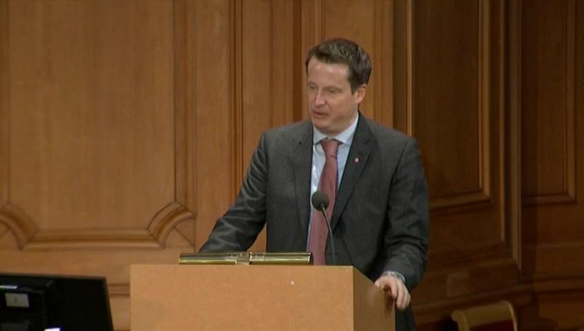 Stillbild från Öppen utfrågning, Framtidens godstransporter