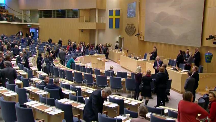 Stillbild från Partiledardebatt, Debate between party leaders