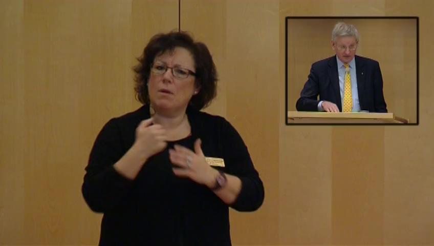 Stillbild från Utrikespolitisk debatt, Utrikespolitisk debatt - teckenspråkstolkad