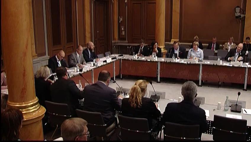 Stillbild från Öppen utfrågning, Öppen utfrågning om följderna av EU-domstolens dom om datalagringsdirektivet