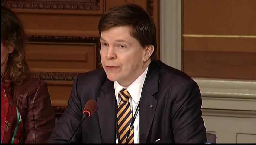 Stillbild från Öppen utfrågning, KU–utfrågningar om granskningsärenden