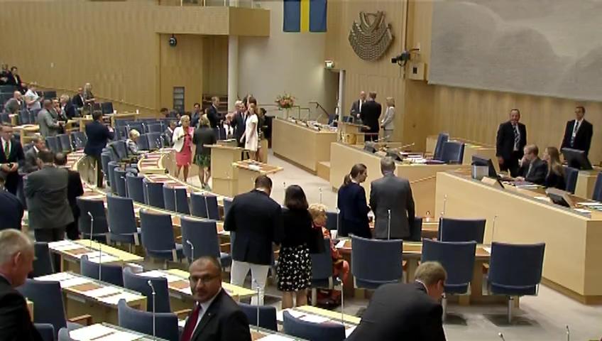Stillbild från Partiledardebatt, Debate between party leaders