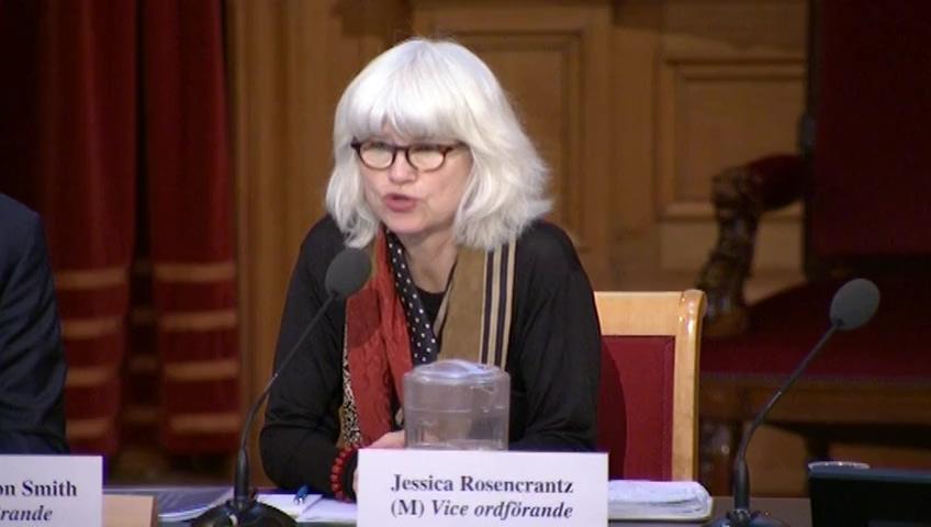 Stillbild från Öppen utfrågning, Öppen utfrågning om konkurrens på lika villkor inom luftfarts- och åkerinäringarna