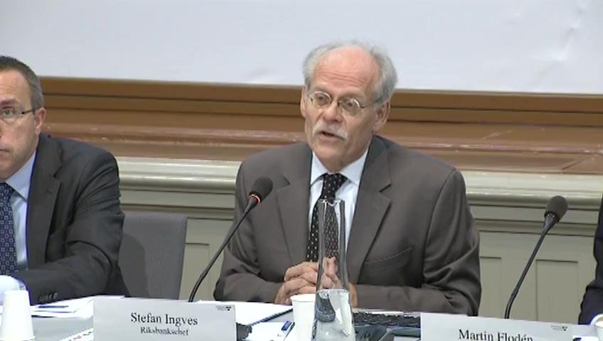 Stillbild från Öppen utfrågning, Öppen utfrågning om penningpolitiken