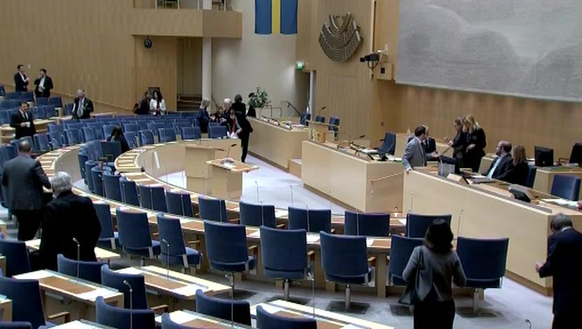 Stillbild från Utrikespolitisk debatt, Foreign Policy Debate