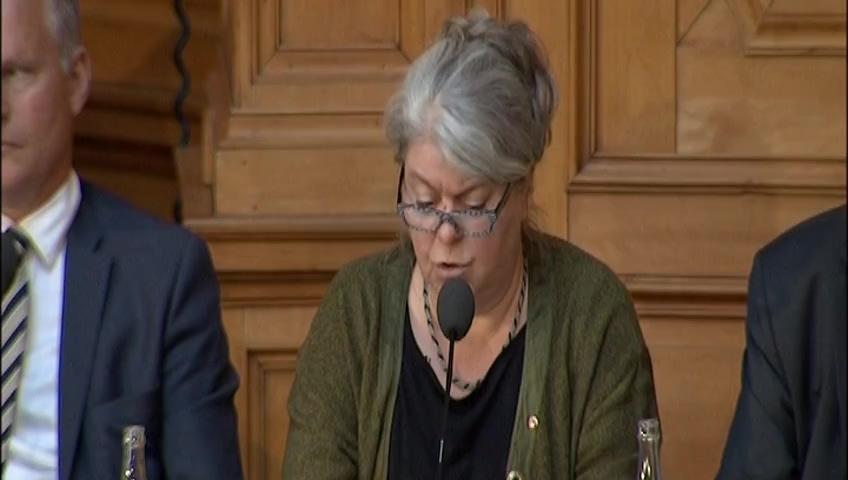 Stillbild från Öppen utfrågning, KU-utfrågning om granskningsärende