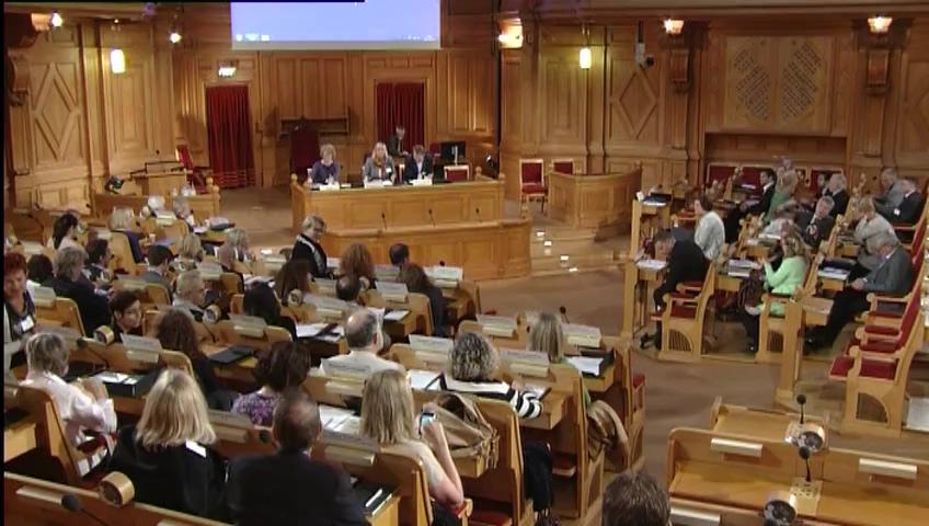 Stillbild från Öppen utfrågning, Sverige i det internationella kulturlivet