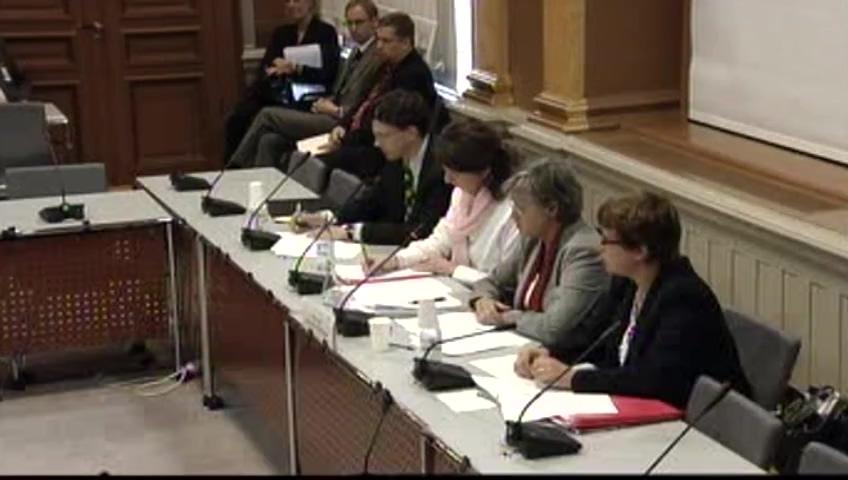 Stillbild från Öppen utfrågning, KU-utfrågning om granskningsärende