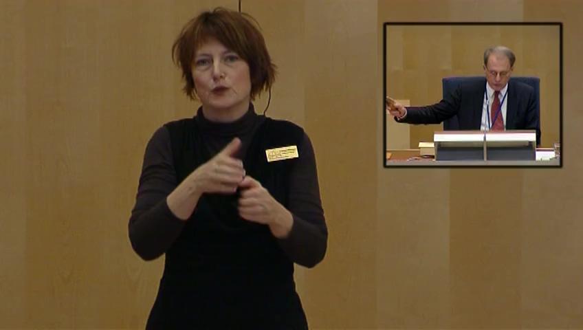 Stillbild från Utrikespolitisk debatt, Utrikespolitisk debatt - teckenspråkstolkad