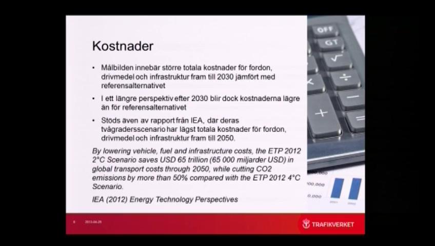 Stillbild från Öppen utfrågning, Öppen utfrågning om en fossiloberoende fordonsflotta