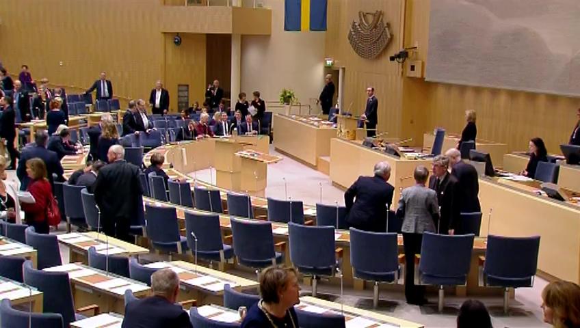 Stillbild från Partiledardebatt, Debate between party leaders