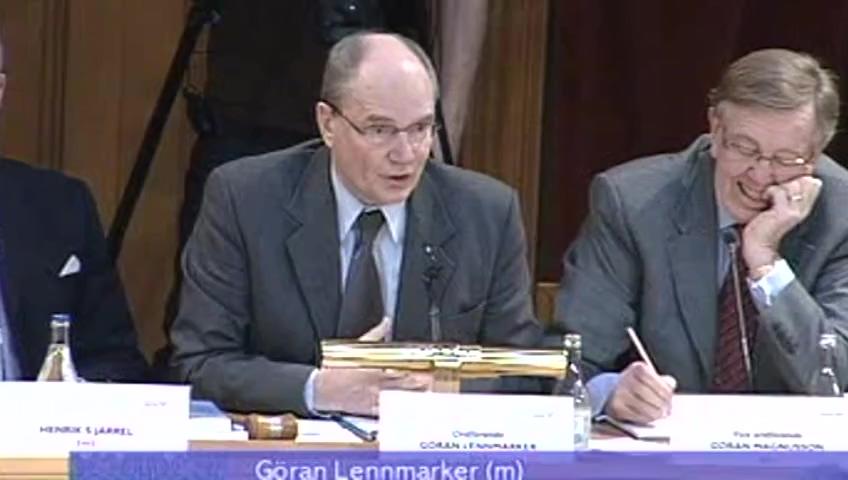 Stillbild från Öppen utfrågning, Session 11540