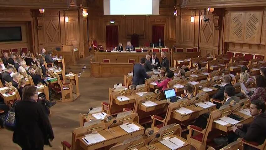 Stillbild från Öppen utfrågning, Öppen utfrågning inför en proposition om forskning och innovation