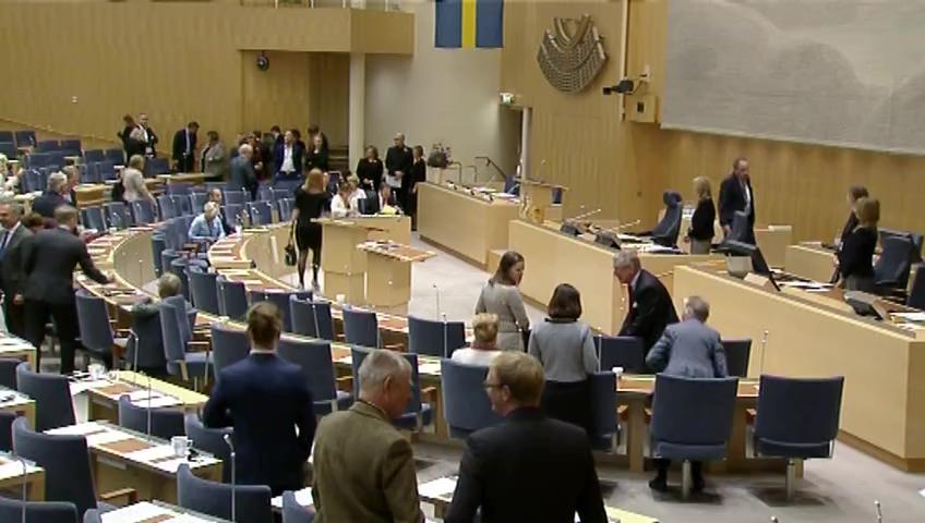 Stillbild från Partiledardebatt, Debate between party leaders
