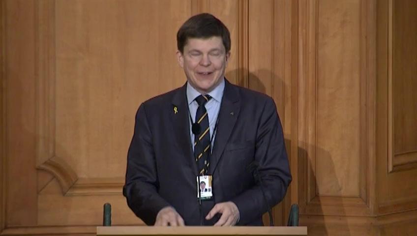 Stillbild från Öppen utfrågning, Öppen utfrågning om Riksrevisionen – en del av riksdagens kontrollmakt