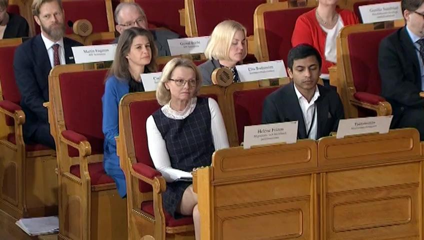 Stillbild från Öppen utfrågning, Öppen utfrågning om tillsyn av ställföreträdare och överförmyndare