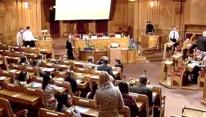 Stillbild från Öppen utfrågning, Vatten: fattigdomsbekämpning och global säkerhet