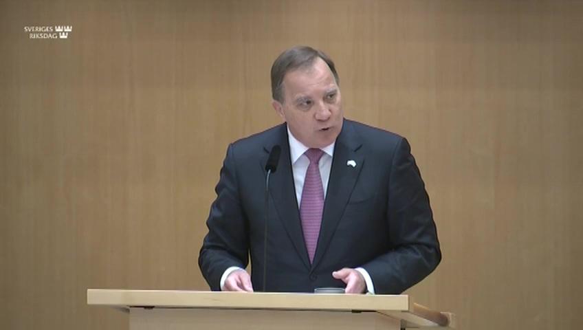 Stillbild från Partiledardebatt, Debate between party leaders