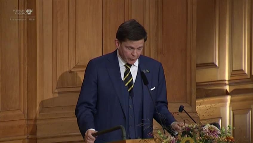 Stillbild från Öppet seminarium, Dag Hammarskjöld – Minnesseminarium 2021