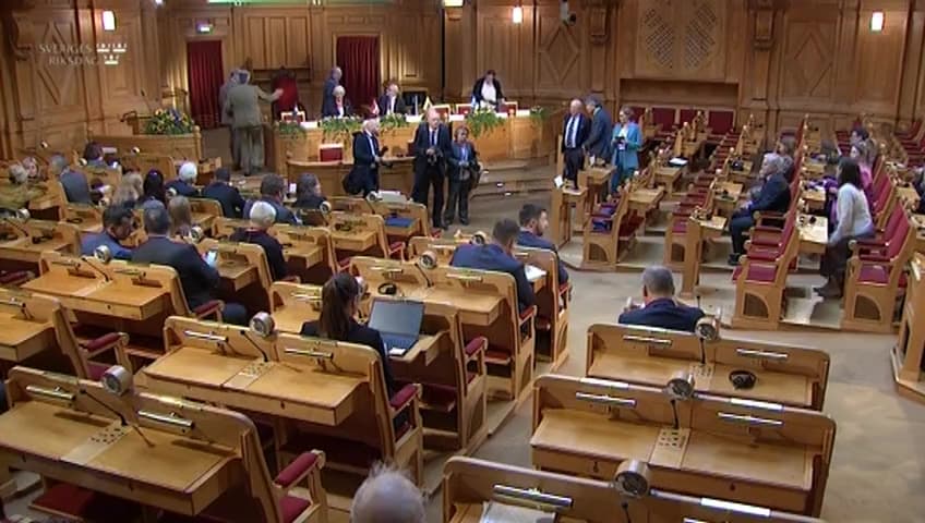 Stillbild från Öppet seminarium, Seminarium om relationerna mellan Sverige och Baltikum