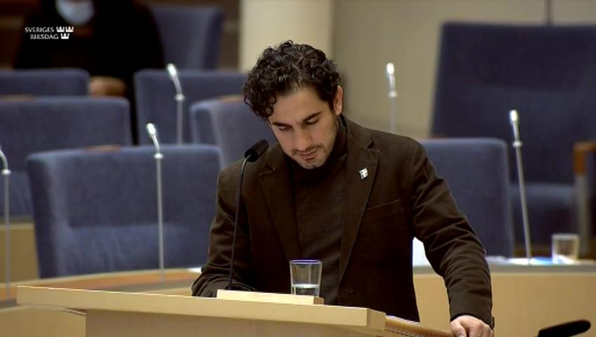 Stillbild från Interpellationsdebatt, Sjukförsäkringen, samverkansproblem och SGI