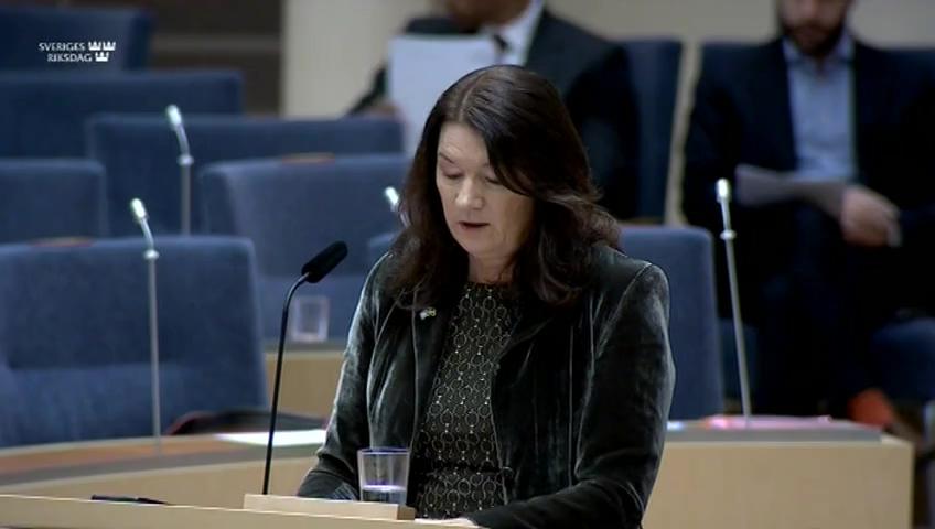 Stillbild från Interpellationsdebatt, Den turkiska regimens expansiva utrikespolitik