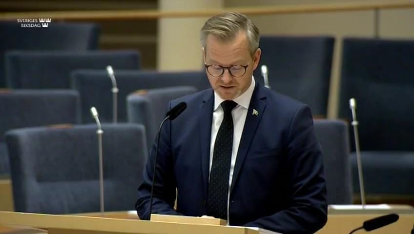 Stillbild från Interpellationsdebatt, Brott inom yrkestrafiken