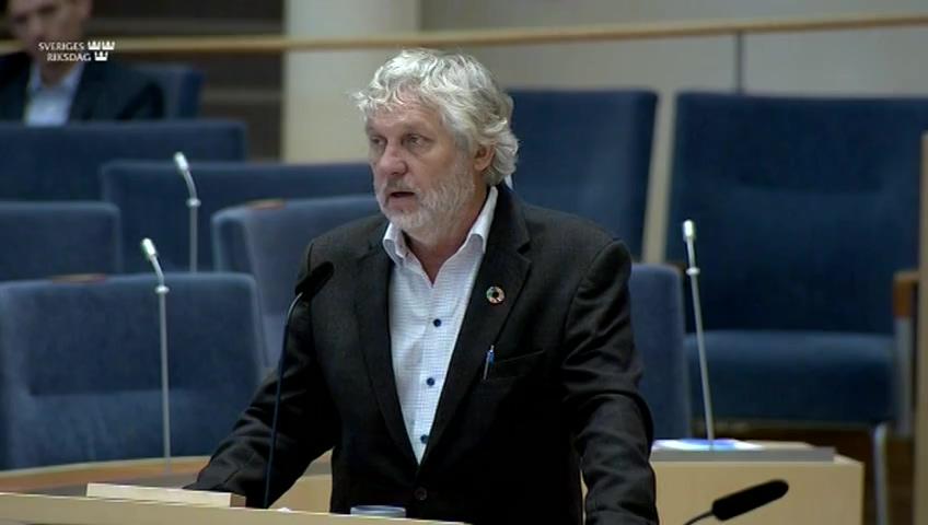 Stillbild från Interpellationsdebatt, Bistånd till stater som inte respekterar mänskliga rättigheter