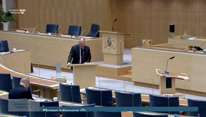 Stillbild från Interpellationsdebatt, Konsumenters reklamationsrätt