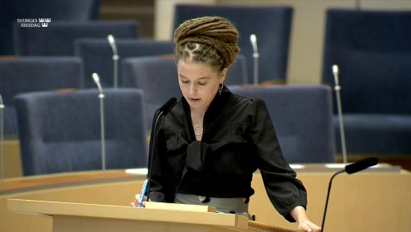 Stillbild från Interpellationsdebatt, Myndigheters samverkan med islamistkopplade organisationer