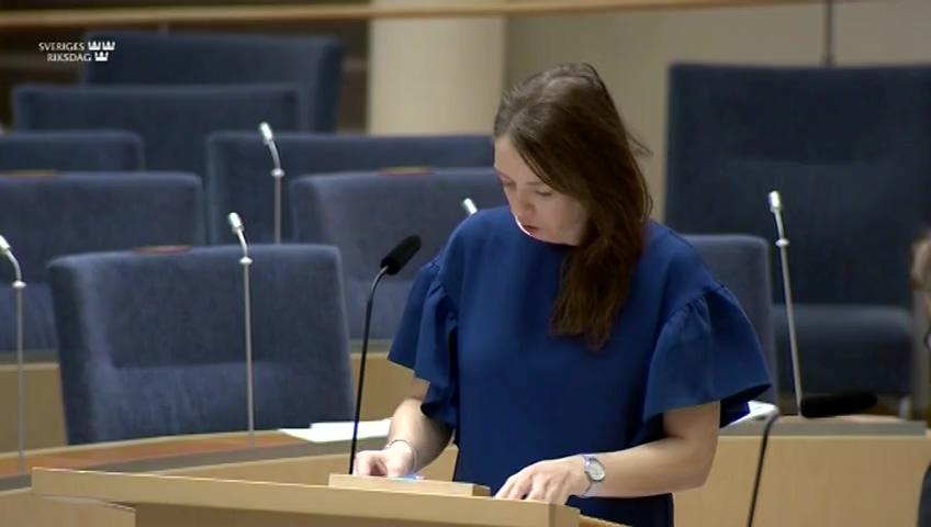 Stillbild från Interpellationsdebatt, Integrationspolitikens utgångspunkter