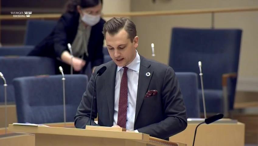 Stillbild från Interpellationsdebatt, Framtiden för biståndet