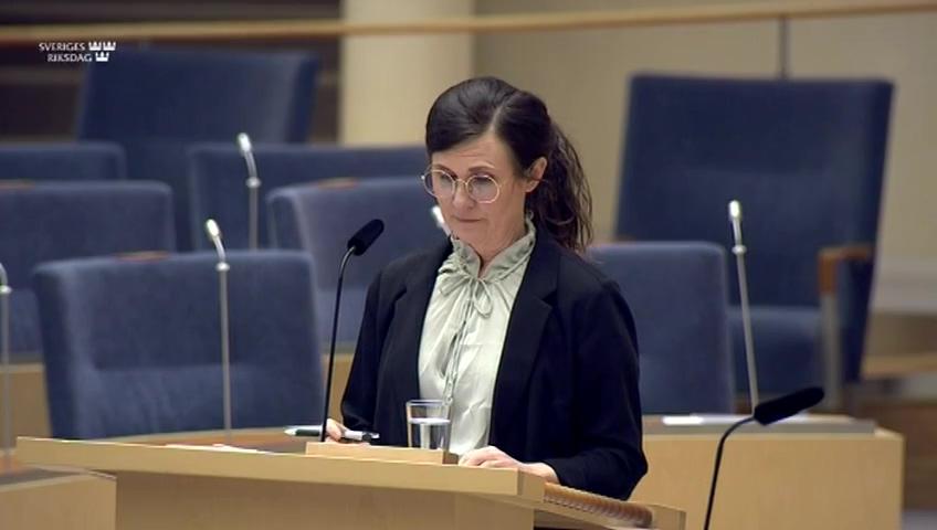 Stillbild från Interpellationsdebatt, Kommunala lantmäterimyndigheter