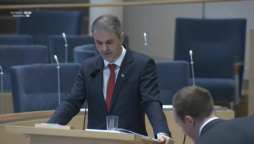 Stillbild från Interpellationsdebatt, Åtgärder för regelförenkling