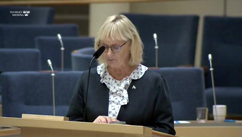 Stillbild från Interpellationsdebatt, Åtgärder för resekonsumenter