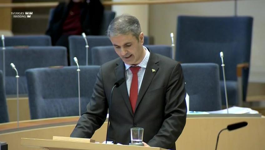 Stillbild från Interpellationsdebatt, Dröjsmål gällande krisstöd till företag