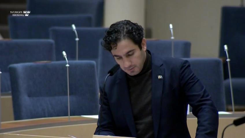 Stillbild från Interpellationsdebatt, En flexibel föräldraförsäkring