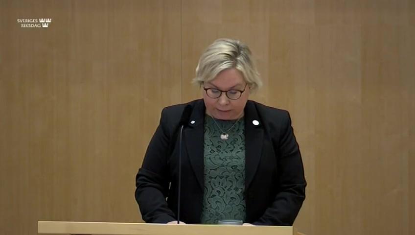 Stillbild från Debatt om förslag, Minoritetsfrågor