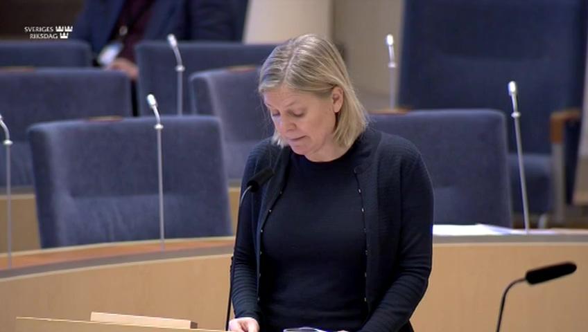 Stillbild från Interpellationsdebatt, Bonus-malus