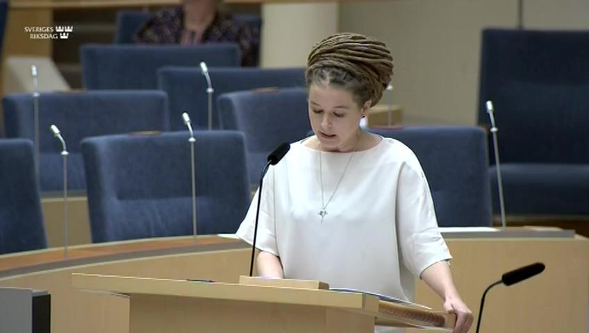 Stillbild från Interpellationsdebatt, Barn och ungdomar som slutar idrotta 