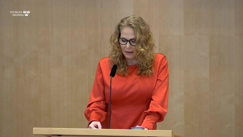 Stillbild från Debatt om förslag, Djurskydd