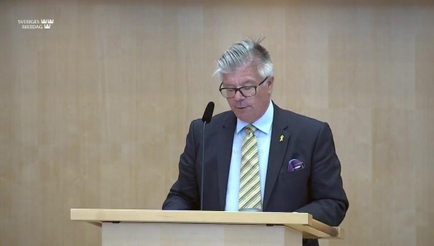 Stillbild från Debatt om förslag, Nordiskt samarbete