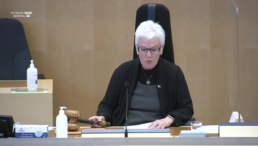 Stillbild från Beslut, Beslut