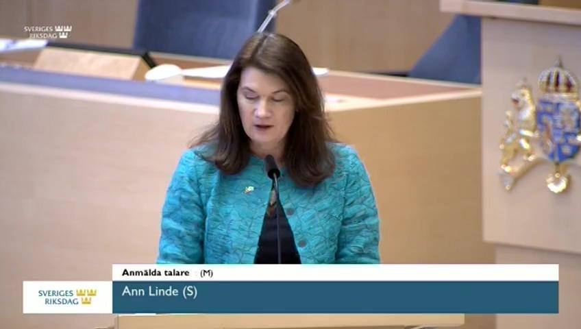 Stillbild från Interpellationsdebatt, Stöd för demokrati i Ryssland